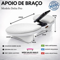 Suporte Apoio Braço Mão Com Suporte Celular Ajustável 360°